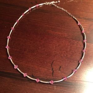 Pink Beaded Necklace